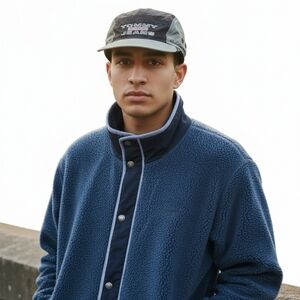 Vintage Tommy Jeans Multi Panel Draw String Nylon Cap